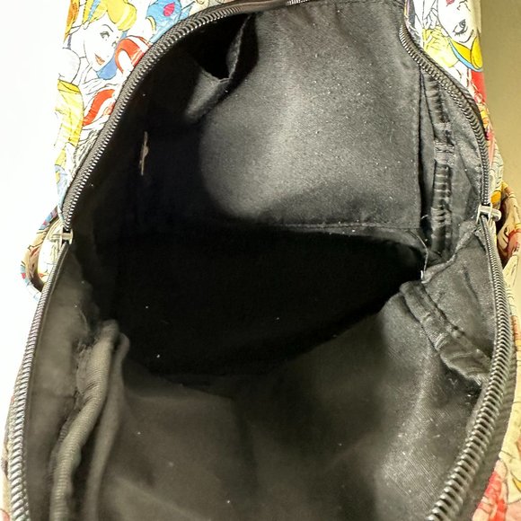 Rare Loungefly Disney Princess Mini Backpack All Over Face Print Expressions main image 8
